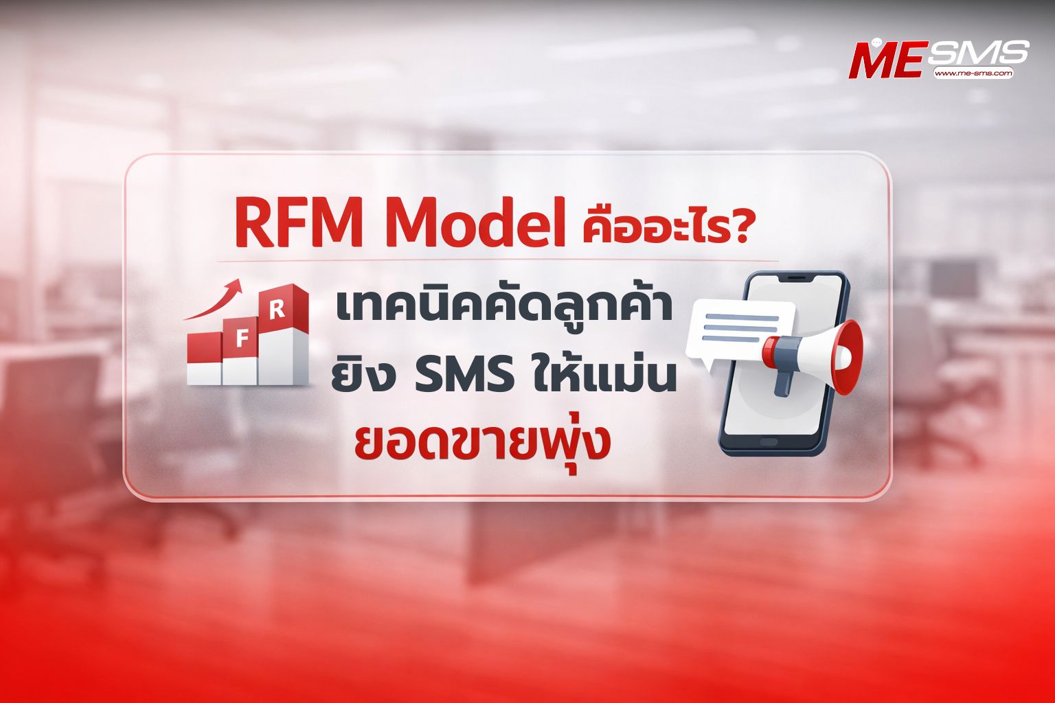 RFM Model คืออะไร? วิธีแบ่งกลุ่มลูกค้า ส่ง SMS ให้ถูกคน เพิ่มยอดขาย